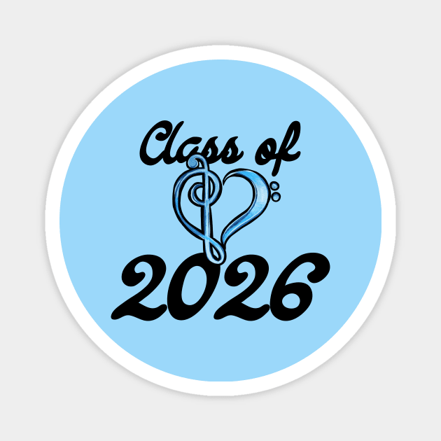 Class of 2026 Magnet by bubbsnugg